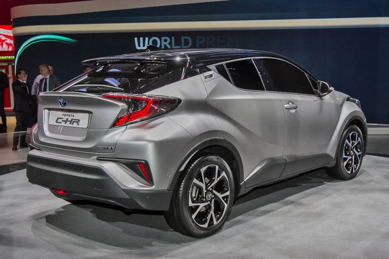 Toyota C-HR technical specifications and fuel economy